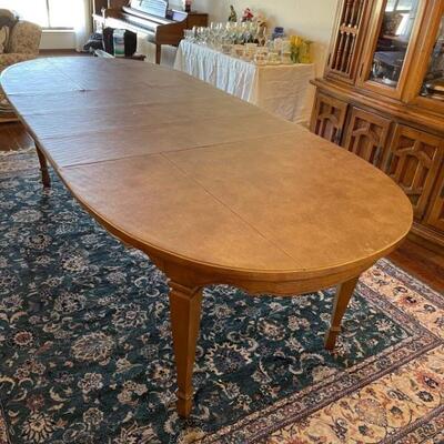French walnut dining table