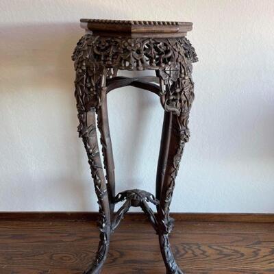 Chinese pedestal table