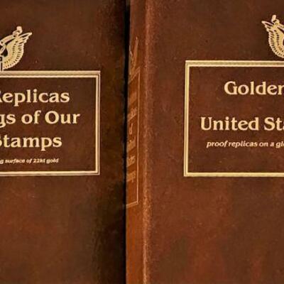 Golden Replicas of the Flags of Our Nation Stamps