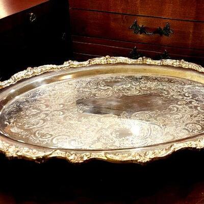 Towle Silverplate Tray