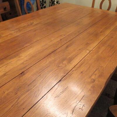 Incredible Solid Wood Dinning Room Table