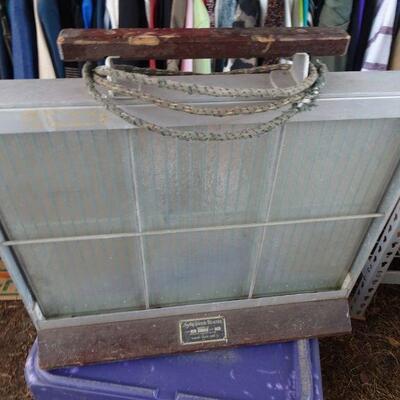 VINTAGE INFRA HEATER. works