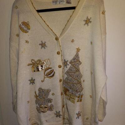 Victoria Jones Christmas sweater