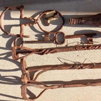 great old branding irons