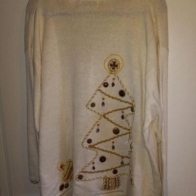 Victoria Jones Christmas sweater