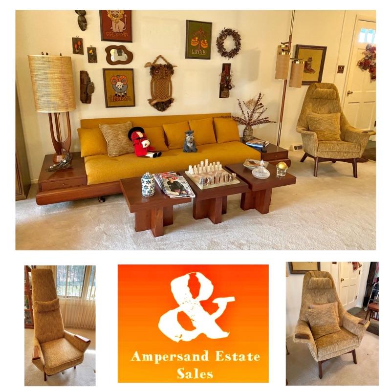 Ampersand MCM Estate Sale Des Plaines, IL April 8 & 9, 2022