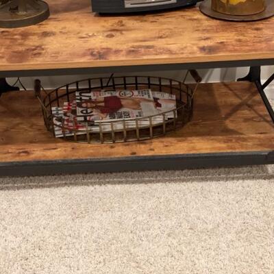 Rustic style coffee  table or TV stand 