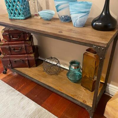 Rustic Wood Entry Table, Sofa Table or TV Stand