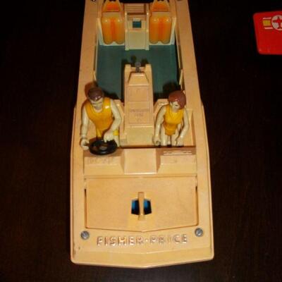 Shown with action figures