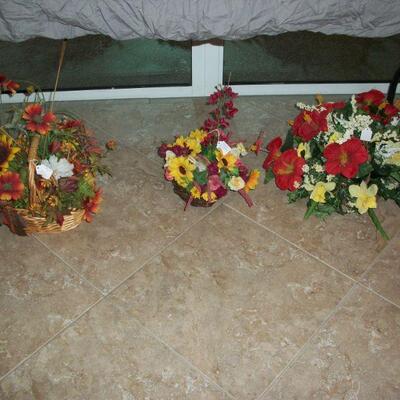Faux Floral Arrangements