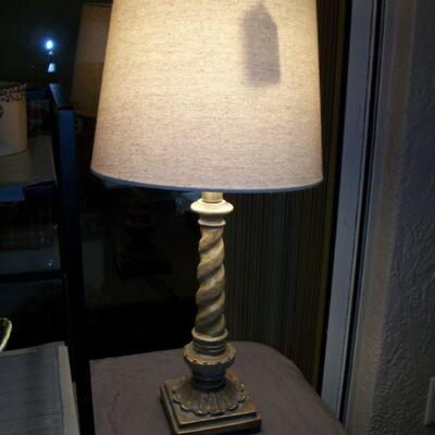 Twist Lamp #1 Shown lit up