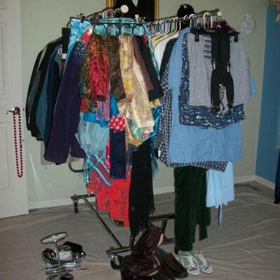 Men's Clothing and a few pieces of Ladies items