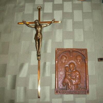 Cross ; Religious Plaque