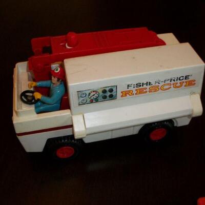 Vintage Fisher Price Rescue Vehicle