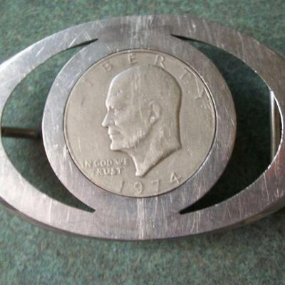 2nd 1974 Eisenhower Belt Buckle