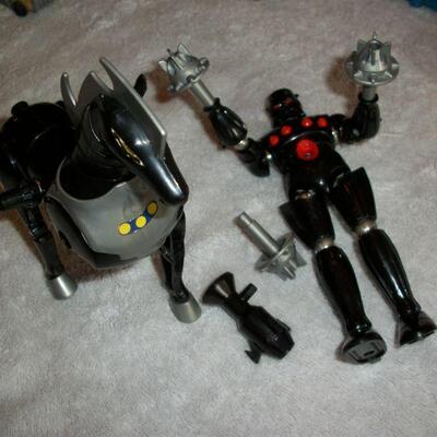 Vintage Action figure and horse