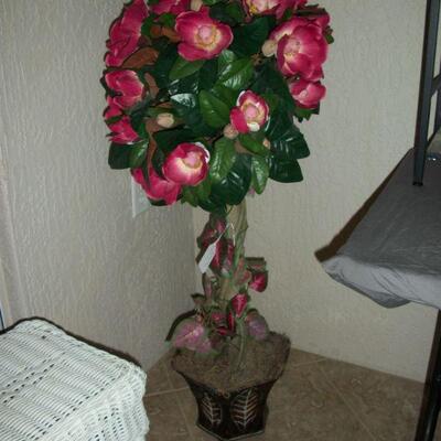 Faux Floral Tree