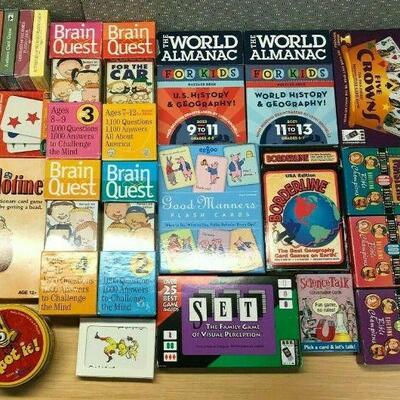 https://www.ebay.com/itm/125188774863	HS7801 Lot of Assorted Card Games Lot (25) (educational, religous, recreational)		Auction Starts...