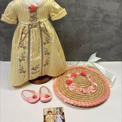 https://www.ebay.com/itm/115284844171	HS1018 AMERICAN GIRL DOLL FELICITY TEA LESSON OUTFIT AND ACCESSORIES		Auction Starts 3/11/2022...