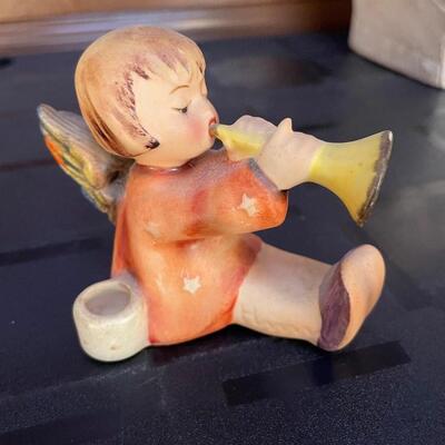 Hummel Angel Candle Holder Figurine.            Made in Germany