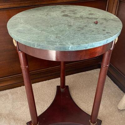 Marble Top Side Table