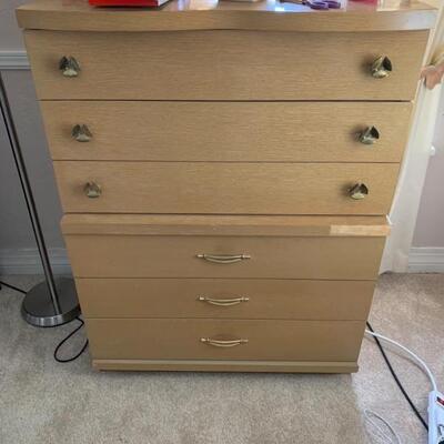 Bassett Mid - Century Modern   Blonde Color Dresser