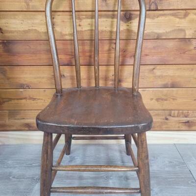 Antique Wooden Windsor Style Chair