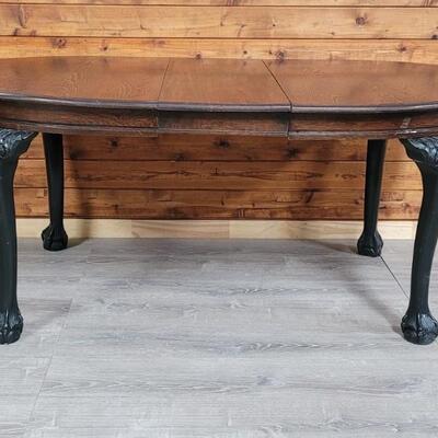 Chippendale Dining Table with Leaf