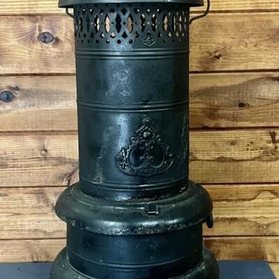 Antique Kerosene Oil Heater Rustic Farmhouse Decor