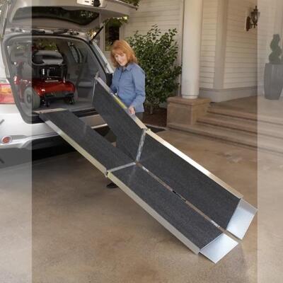 New EZ-Access Trifold Suitcase Ramp

