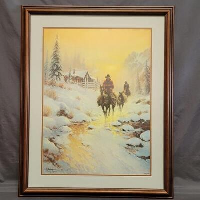 Limited Edition Signed Art Print by G. Harvey