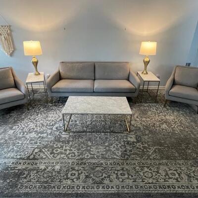 West Elm Furniture and Rug
