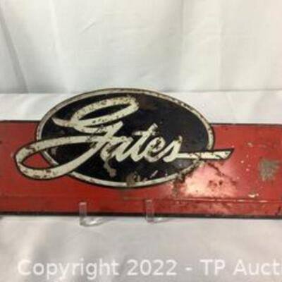 Vintage Metal Sign