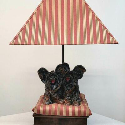 Frederick Cooper dog lamp