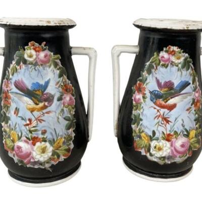 Lot 285 | PAIR OF ANTIQUE PAINTED VASES
PAIR OF ANTIQUE PAINTED VASES WITH FLOWER AND BIRD MOTIF
-11