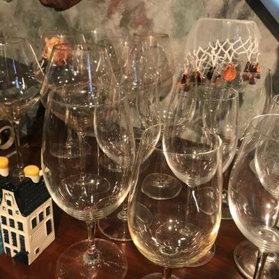 Lovely stemware and other drink accessories
