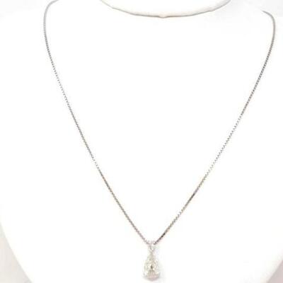 #601 â€¢ 18K Gold Diamond Necklace, 5.9g
 #601 â€¢ 18K Gold Diamond Necklace, 5.9g
