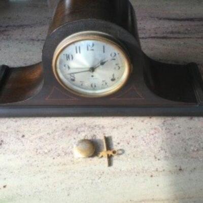 Seth Thomas time and strike mantle clock, model Cymbal 2, c. 1928, 9.5