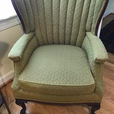 channel back armchair $95