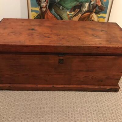 1800's trunk/tool box $450
34 X14 X 15