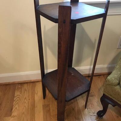 plant stand $35
11 1/2 X 11 1/2 X 29