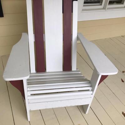 Adirondack chair $250
2 available