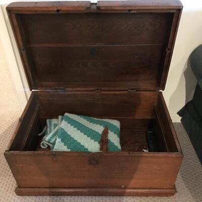1800's trunk/tool box $450
34 X 19 1/2 X 16