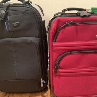 (2) Luggage: Carry On Rolling Suitcases