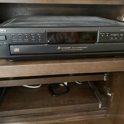 Sony CD Player with 5 CD Changer
