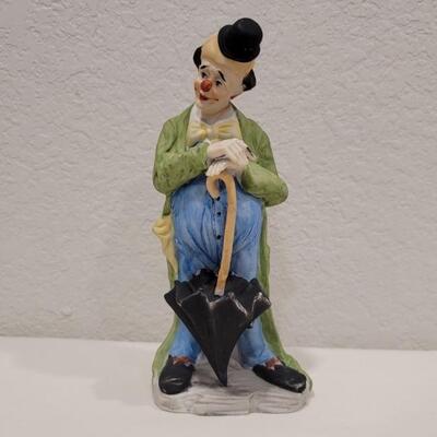 Porcelain Clown Figurine by IBW Fine China