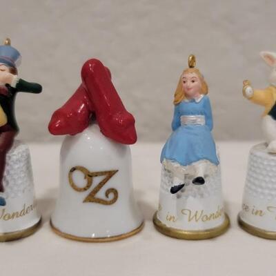 (4) Collectable Thimbles from Hallmark
