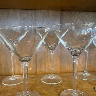 martini glasses
