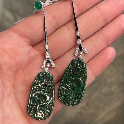 jade earrings