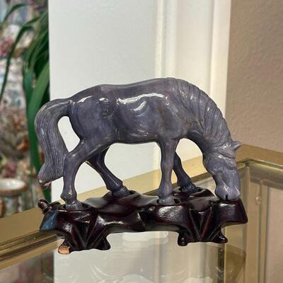 lavendar jade horse
